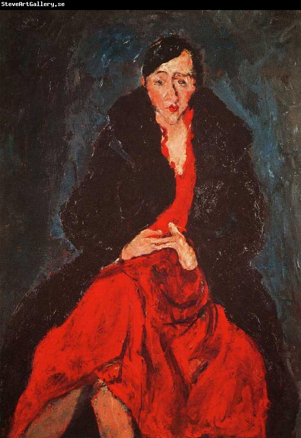 Chaim Soutine Portrait of Madame Castaing